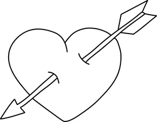 heart with arrow