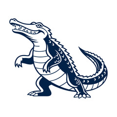 Fototapeta premium Crocodile Vector Art and Illustration