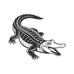 Crocodile Vector Art and Illustration
