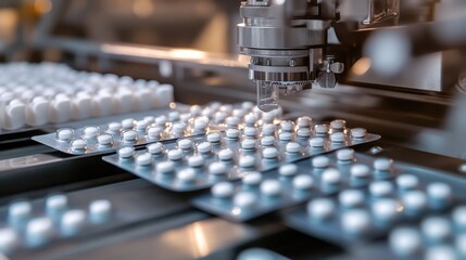 Automated Pharmaceutical Pill Production Line Tablets, Blister Packs, Machinery