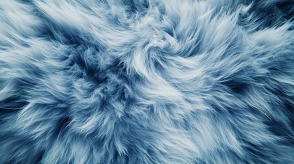 Obraz premium Soft Blue Fur Texture Background Image High Resolution