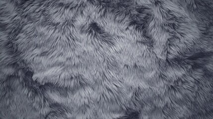 Soft Gray Faux Fur Texture Background Image