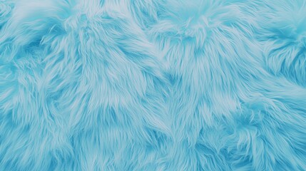 Obraz premium Soft Light Blue Faux Fur Texture Background (1)