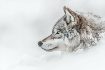 Obraz premium Majestic blue wildebeest with distinctive curved horns roam freely in the arid, sun-baked landscape of Etosha National Park, Namibia.. Beautiful simple AI generated image