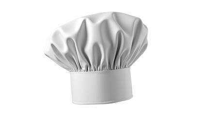 Ultra High quality and detailed Ultra realistic Chef hat cut out on white background