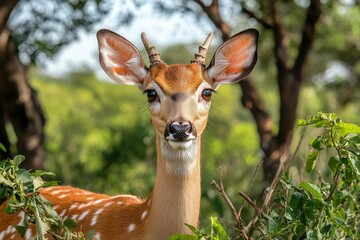 Obraz premium Close-up image of water droplets on vibrant green grass.. Beautiful simple AI generated image