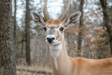 Obraz premium Close-up shot of a green plant with water droplets, great for nature or science illustrations. Beautiful simple AI generated image