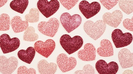 Valentine's Day Themed Background, Generative AI