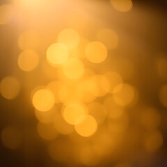 a close up of a yellow light
