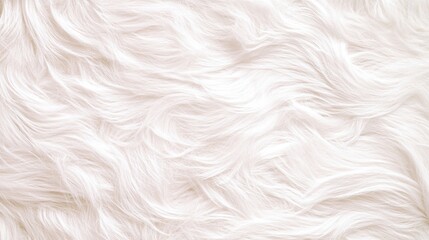 Obraz premium Soft White Fur Texture Background Image (21)