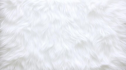 Soft White Fur Texture Background Image for Design (2)