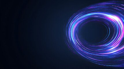 Abstract background with colorful light rays shining through a dark space, creating a vibrant and dynamic visual, symbolizing energy, creativity, and the interplay of light and color in a modern digit