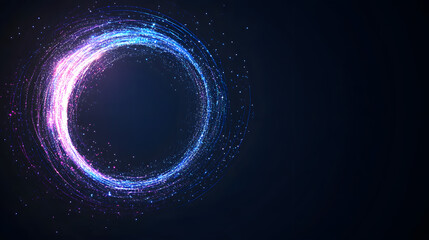 Abstract background with colorful light rays shining through a dark space, creating a vibrant and dynamic visual, symbolizing energy, creativity, and the interplay of light and color in a modern digit