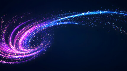 Abstract background with colorful light rays shining through a dark space, creating a vibrant and dynamic visual, symbolizing energy, creativity, and the interplay of light and color in a modern digit