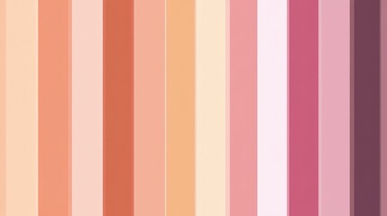 Subtle Hues A Vertical Stripe Pattern in Peachy Tones