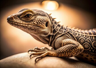 Fototapeta premium Minimalist Lizard Tattoo Designs: Simple Reptile Ink Ideas