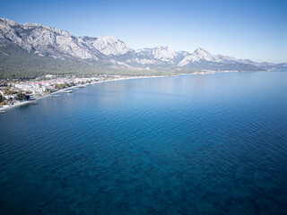 Obraz premium Antalya Kemer holiday place aerial panoramic view