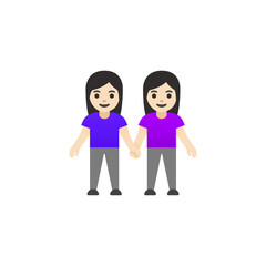 Couple Holding Hands Emoji
