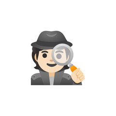 Obraz premium Detective Emoji 