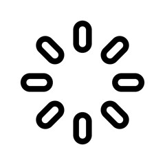 Loading Icon Vector Symbol Design Illustration