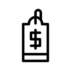 Price Tag Icon Vector Symbol Design Illustration