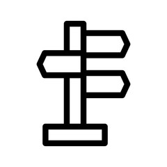 Road Sign Icon Vector Symbol Design Illustration