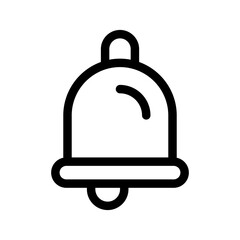 Bell Icon Vector Symbol Design Illustration