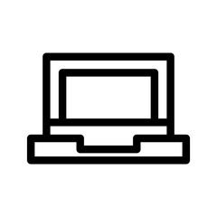 Laptop Icon Vector Symbol Design Illustration