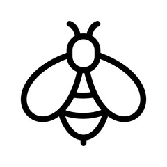 Obraz premium Bee Icon Vector Symbol Design Illustration