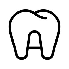 Tooth Icon Vector Symbol Design Illustration