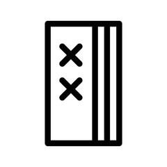 Wafer Icon Vector Symbol Design Illustration