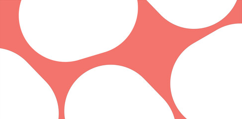 Abstract white tablets in red background