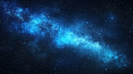 Obraz premium Celestial River: A Stunning View of the Milky Way Galaxy