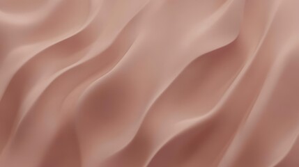 Obraz premium PANTONE 17-1230 Mocha Mousse Minimalist 3D Pattern Wallpaper Design