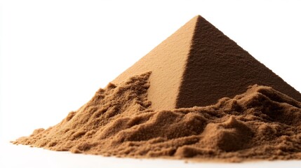 Pyramid of Protein Powder: A Visual Representation of Nutrition and Health
