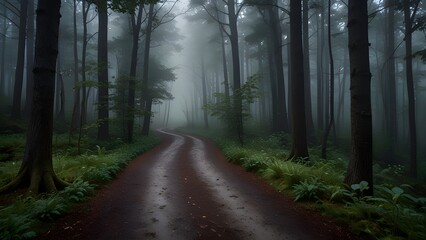 Fototapeta premium morning in the forest