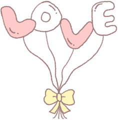 Love 풍선