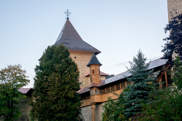 Fototapeta premium old castle in the village
