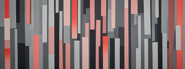 Obraz premium illustrazione sfondo con elementi astratti a tema geometrico surreale