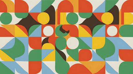 A colorful background design with a grain texture.