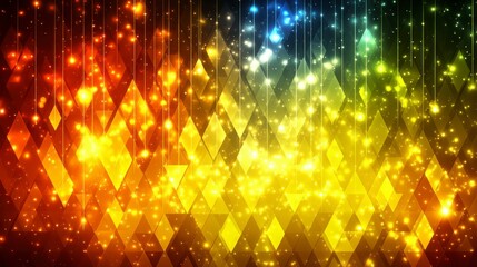 Abstract triangular background featuring smooth lines and intricate geometric patterns, offering a sleek, modern look with a sophisticated color palette