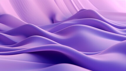 Obraz premium Abstract Purple Waves Smooth Surface Design