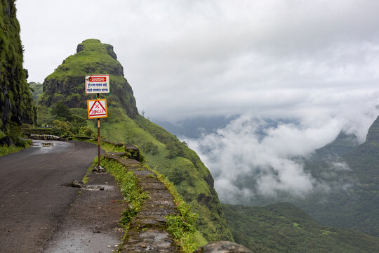 Varandha Ghat, one of the most scenic ghats of Maharashtra near Pune, India.