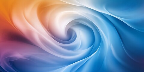 Obraz premium Abstract Swirling Colors Gradient Background Design