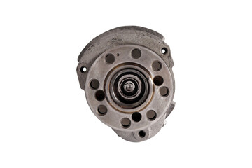 Engine Crankshaft on a white background