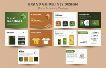 Professional brand guidelines designed for your 