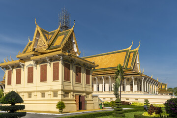 Hor Samran Phirun at the Royal Palace in Phnom Penh, Cambodia