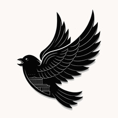 Obraz premium dove and peace sign