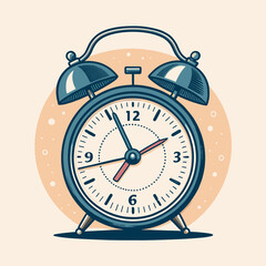 retro clock