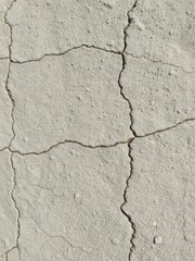 Obraz premium Rough, weathered stone surface with visible grain and cracks, rock face, rough
